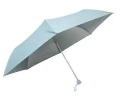 新品mm★（カラー：ブルー）日傘 折りたたみ傘 晴雨兼用 耐風仕様 メンズ
