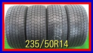 ■中古タイヤ■　235/50R14 102L LT YOKOHAMA SY01 トラック 冬タイヤ スタッドレス 激安 中古 送料無料 B492