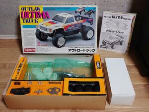 現状品+内袋未開封+難あり　KYOSHO　電動ラジオコントロール オフロードレーサー NO.3166　1/10　OUTLAW ULTIMA TRUCK　アウトロートラック