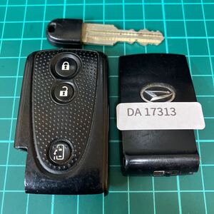 DA17313 点灯 L0791 グレー ダイハツ 純正 スマートキー 2ボタン キーレス ムーヴ LA100S タント L375Sココア L675S コンテ エグゼ等