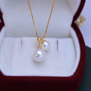 アクセサリー 真珠ネックレス 真珠アクセサリ 最上級パールネックレス 高人気 淡水珍珠 鎖骨鎖 本物 結婚式 祝日 プレゼント zz34