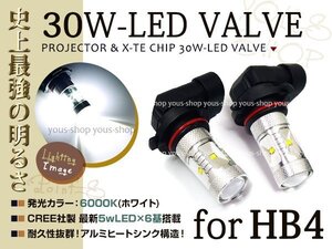 クラウン アスリート GRS18系 H17.10~H20.1 LEDバルブ HB4 30W