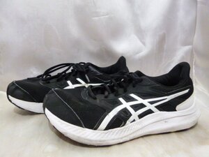 ASICS アシックス ローカットスニーカー ランニングシューズ F561122 サイズ 26.5cm ブラック シューズ