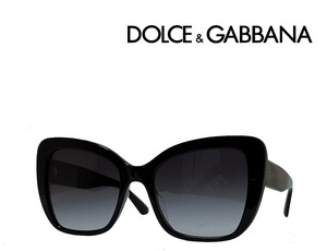 【DOLCE&GABBANA】ドルチェ＆ガッバーナ　サングラス　DG4348F　501/8G　ブラック　フルフィットモデル　国内正規品