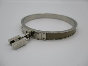 【中古】エルメス　Hermes　Hマーク ケリー　バングル・ブレスレット