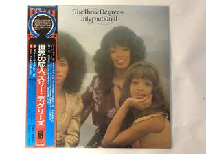 10226S 帯付12LP★スリー・ディグリーズ/THE THREE DEGREES/INTERNATIONAL★ECPO 10-PH 