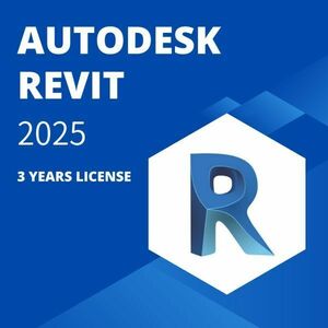 【正規】 Autodesk Revit 2022～2025 Win64bit 3年版 3台利用可 メーカーサイトの利用・登録・サポート・アップデート等付属