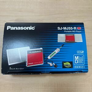 未開封Panasonic ポータブルMDプレーヤー SJ-MJ55-Rレッド