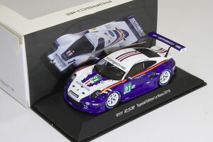 非売品 スパーク 特注 1/43 ポルシェ 911 991 RSR #91 2018 ル・マン 24時間 Porsche Rothmans Tribute 24h LeMans Porsche GT Team LM