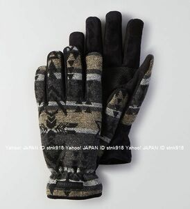 〓ラスト!! アメリカンイーグル AEO Fleece Lined Touchpoint Glove スマホ手袋/Multi