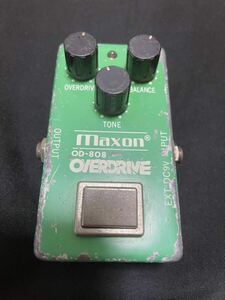 【激レア】Maxon Overdrive OD-808 MODマクソン　オーバードライブ