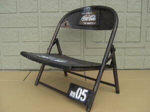 ローチェア キャンプ コンパクト インダストリアル ペイント品 ガレージディスプレイ ブロカントカスタム スチール 椅子