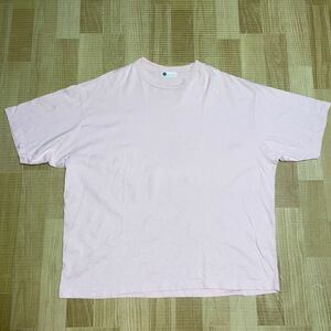 i BEAUTY & YOUTH UNITED ARROWS ユナイテッドアローズ ビッグシルエット 半袖Tシャツ L ピンク 無地 BIG TEE クルーネック カットソー