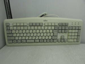 【YKB0267】★富士通 KB-0325/CP484940-01 PS/2接続 日本語キーボード 動作確認済★中古