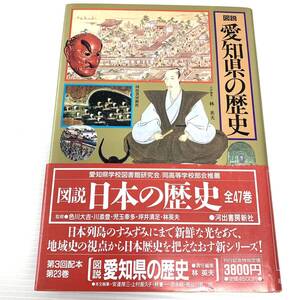 図説　愛知県の歴史　河出書房新社　1987年発行　初版　帯付き　郷土史　202408-16