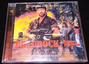 ブラドック/地獄のヒーロー3　サントラCD★未開封CD ジェイ・チャタウェイ Braddock: Missing In Action III チャック・ノリス 1000枚限定