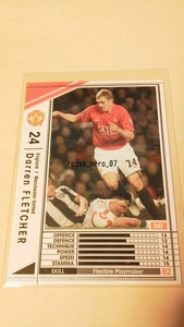 ☆WCCF2008-2009☆08-09☆120☆白☆ダレン・フレッチャー☆マンチェスター・ユナイテッド☆Darren Fletcher☆Manchester United☆