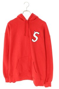 シュプリーム SUPREME 22AW S Logo Hooded Sweatshirt サイズ:XXL Sロゴプルオーバーパーカー 中古 OM10