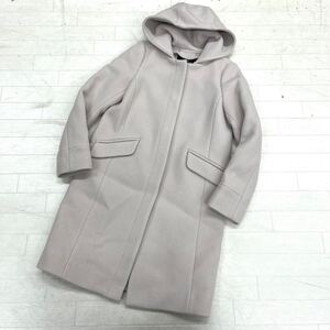 1588◎ UNITED ARROWS GREEN LABEL RELAXING グリーン レーベル リラクシング ロング コート ベージュ レディース36