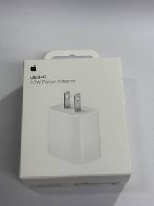 【新品未開封】iPhone アップル Apple 純正 ACアダプター 電源アダプタ 充電器 USB-C MWVV3AM/A A2305 20W【商1】