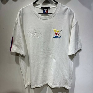 LOUIS VUITTON 24AW GRAPHIC COTTON T-SHIRT SIZE-XXL RM242MH NPG HRY53W ルイヴィトン グラフィック コットン ロゴ Tシャツ