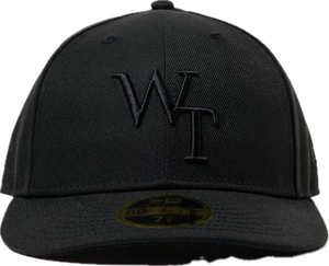 【黒M】WTAPS 23AW 59FIFTY LOW PROFILE / CAP / POLY. TWILL. NEWERA. LEAGUE ニューエラ　wtaps 24aw