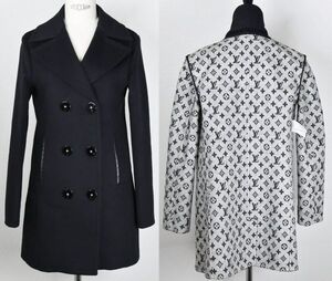 16AW LOUIS VUITTON double breast coat size 34 ルイヴィトン ダブルフェイス モノグラム ダブルブレスト コート d0014