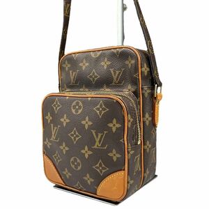 外観極美品 Louis Vuitton ルイヴィト アマゾン モノグラム TH0927 M45236 ゴールド金具 ショルダーバッグ PVC シリアル 刻印あり 肩掛け