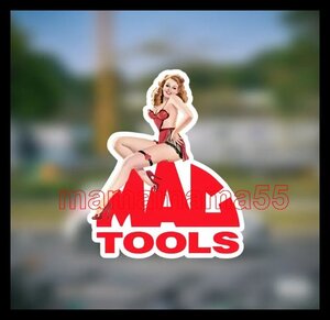 ステッカーNo.59 PC 車 デカール 防水 マックツール USA セクシーガール メカニック MAC TOOLS