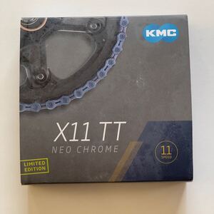 KMC x11TT チェーン ロードバイク ネオクロームカラー 11速モデル