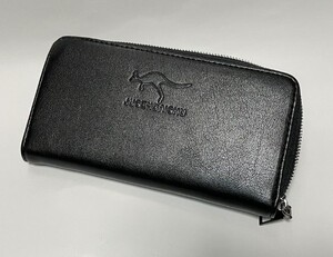 ◆送料無料◆新品/VKTERYシンプルメンズジップ長財布☆黒ブラック【メンズ レディース 福袋 人気ブランド】