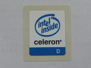 Celeron D シール