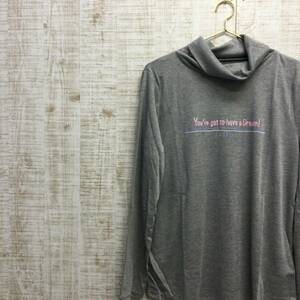 M9◇新品　KIKKI | キッキ　ハイネック長袖Tシャツ　サイズLL