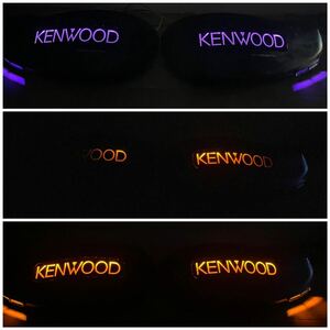 視聴動画 KSC - 7170 流れる ウィンカー KENWOOD ケンウッド イルミネーション イルミ スピーカー 街道レーサー 当時物 新品交換済 LED