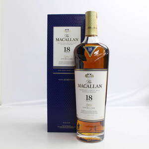 1円~MACALLAN（マッカラン）18年 ダブルカスク 2022 43％ 700ml D24L240002