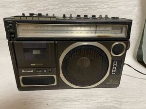 展示品★National★松下電器★RQ-568★ラジカセ★3way Memory Autoplay★AM FM ラジオ★カセット★レコーダー★昭和レトロ★動作確認済み