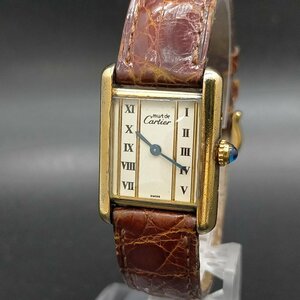 カルティエ Cartier 腕時計 動作品 31043（マストタンク　925） レディース 3554230