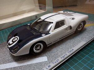 絶版!! Bizarre 1/43 フォードGT40 No.9 ル・マン　テストデー　1964