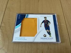 ラキティッチ　2017 PANINI IMMACULATE バルセロナ　ジャージ　JUMBO 35シリ