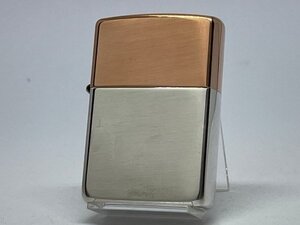 送料無料 ZIPPO[ジッポー]BIMETAL バイメタル カッパー&シルバー ＃48695