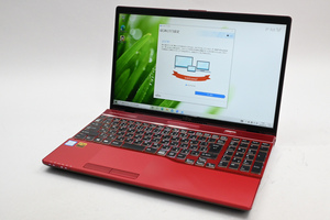 [中古]FUJITSU LIFEBOOK AH AH53/B3 FMVA53B3RZ ガーネットレッド