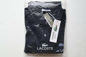 LACOSTE×J.クルー　別注ポロシャツ　青ロゴ　ネイビー　4