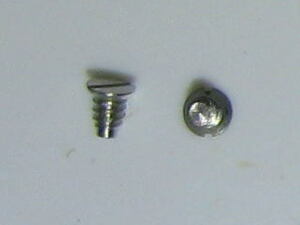 44GS KS 日の裏車受けネジ2個/44GRAND SEIKO 44KING Minute wheel bridge screw 44,44A,4402A,4420A,4420B,7619A,7622C/D,7625C/D(012707