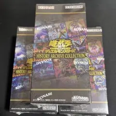 遊戯王 HISTORY ARCHIVE COLLECTION 3box 未開封