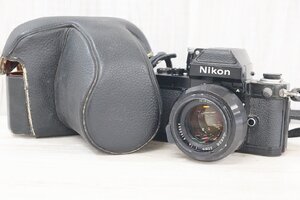 【行董】Nikon ニコン コンパクトフィルムカメラ NIKKOR 50mm 1:1.4 HS-9 撮影機材 光学機器 カメラ ケース付き AK000BOI02