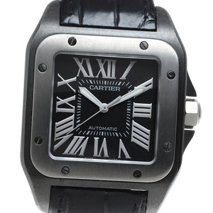 カルティエ CARTIER W2020010 サントス100 LM 自動巻き メンズ 良品 _816710