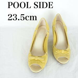 MK6416*POOL SIDE*プールサイド*レディースパンプス*23.5cm*黄色