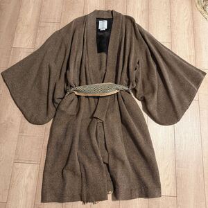 未使用 visvim YUKATA COAT HERRINGBONE 0117205013016 浴衣コート 1 正規品