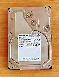 TOSHIBA 3.5インチ 8TB SATA ハードディスク MD05ACA800 (中古) 1台