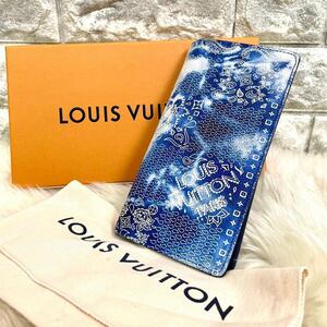 未使用 Louis vuitton　ヴィトン　バンダナ　ポルトフォイユ　ブラザ